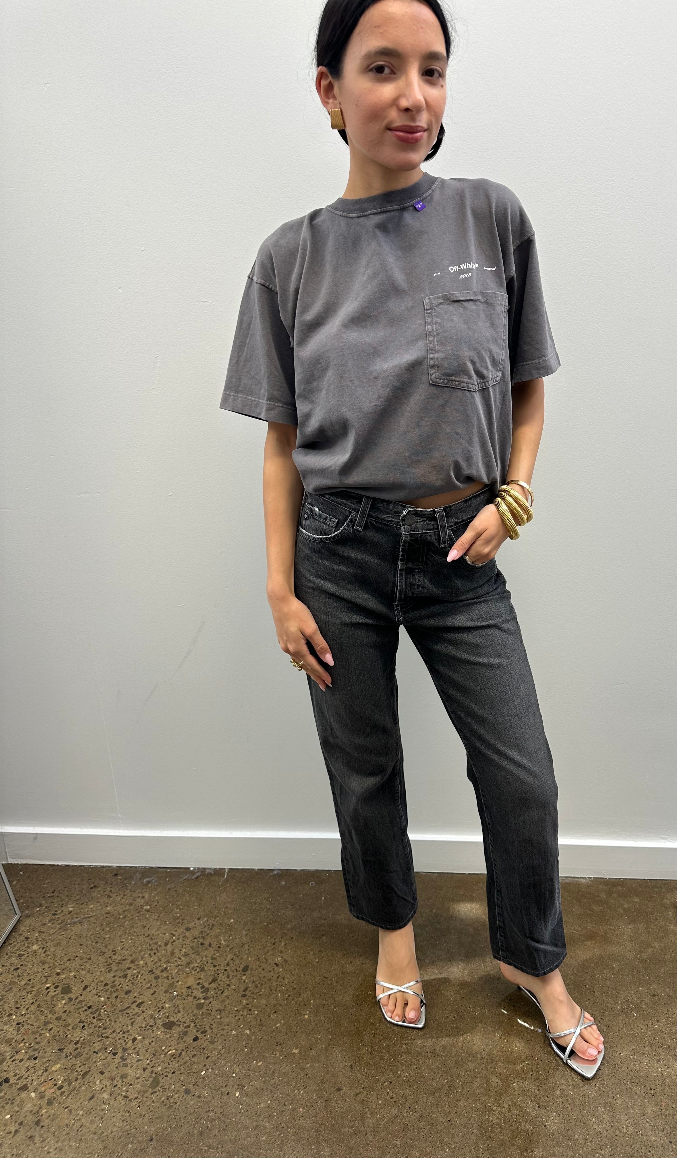AG - ALEXXIS HIGH RISE VINTAGE STRAIGHT JEANS