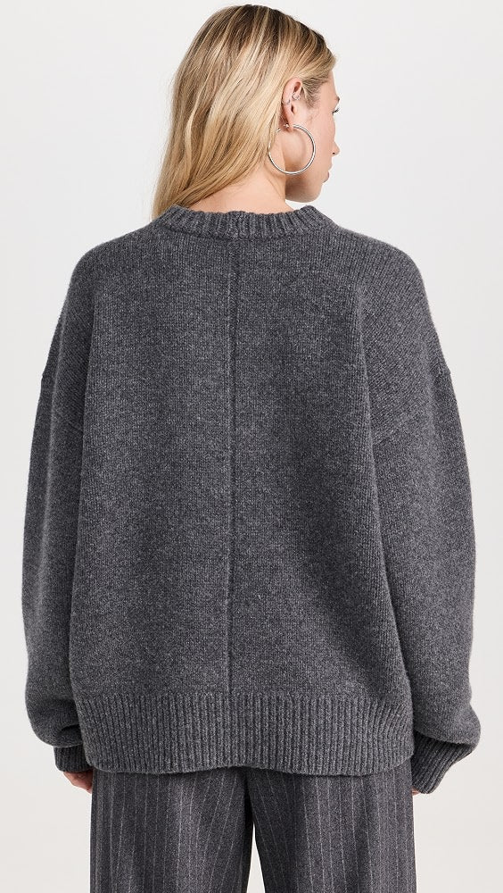 SOLD OUT NYC GREY WOOL/CASHMERE SWEATER