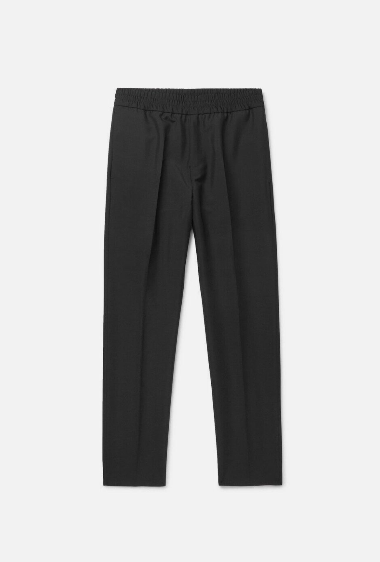 Acne Studios Ryder Wool Mohair Drawstring Trousers - black