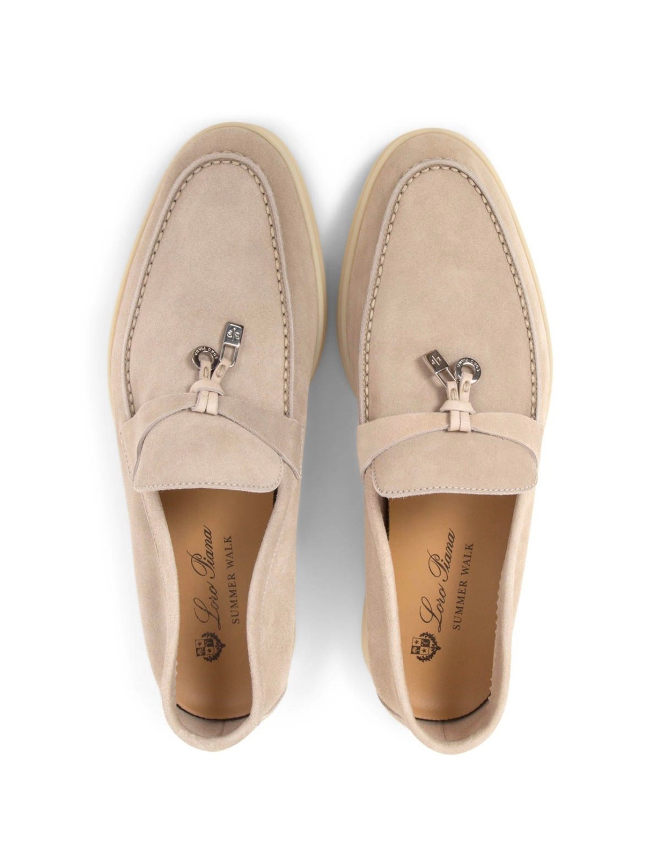 Loro Piana - Summer Charms Walk Suede Loafers