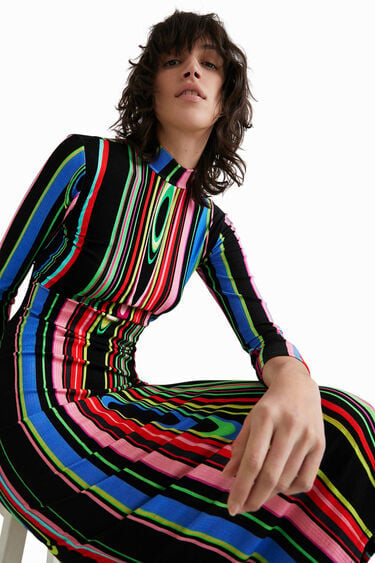 DESIGUAL multi colour dress
