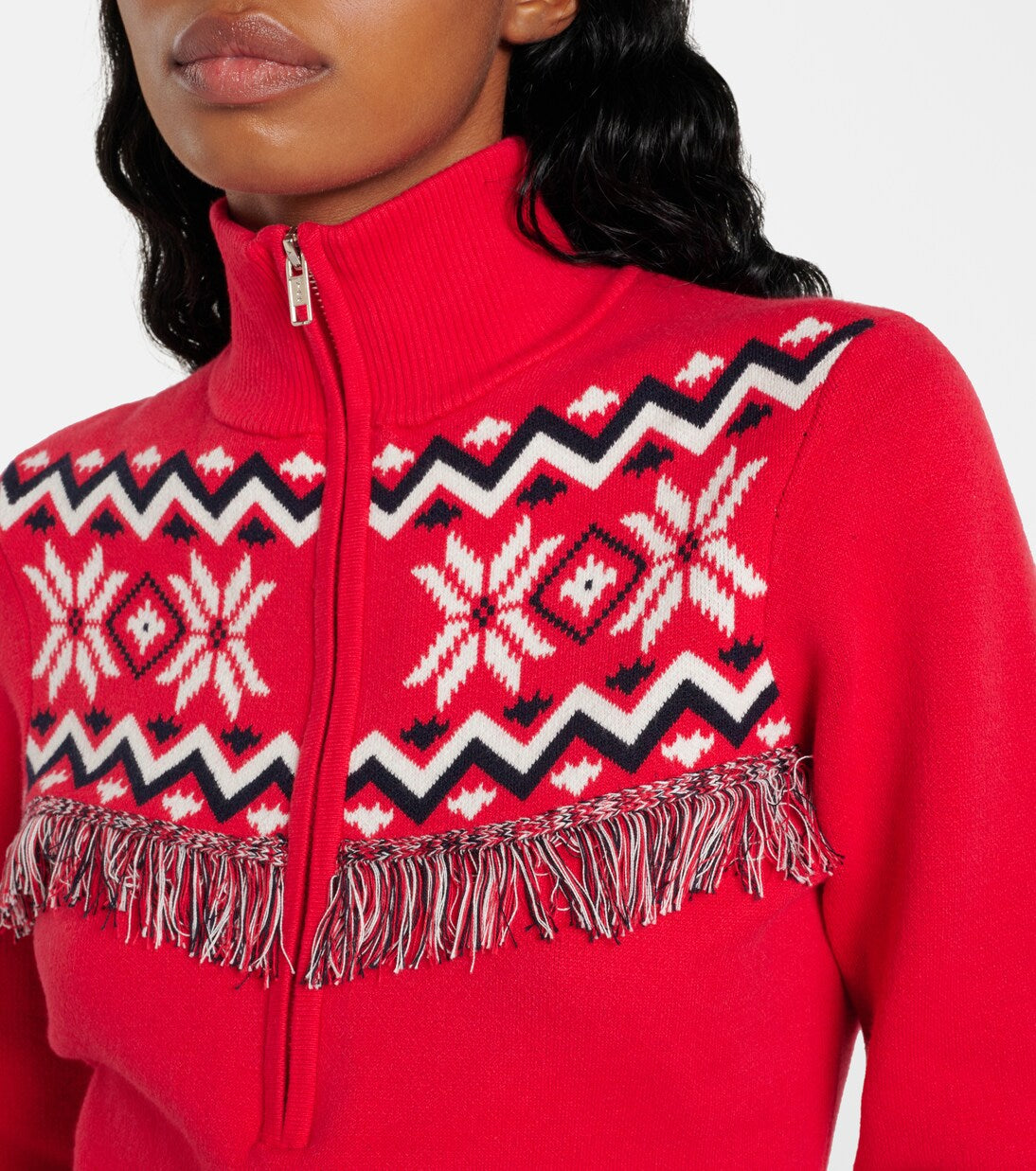 THE UPSIDE red apres ski sweat set