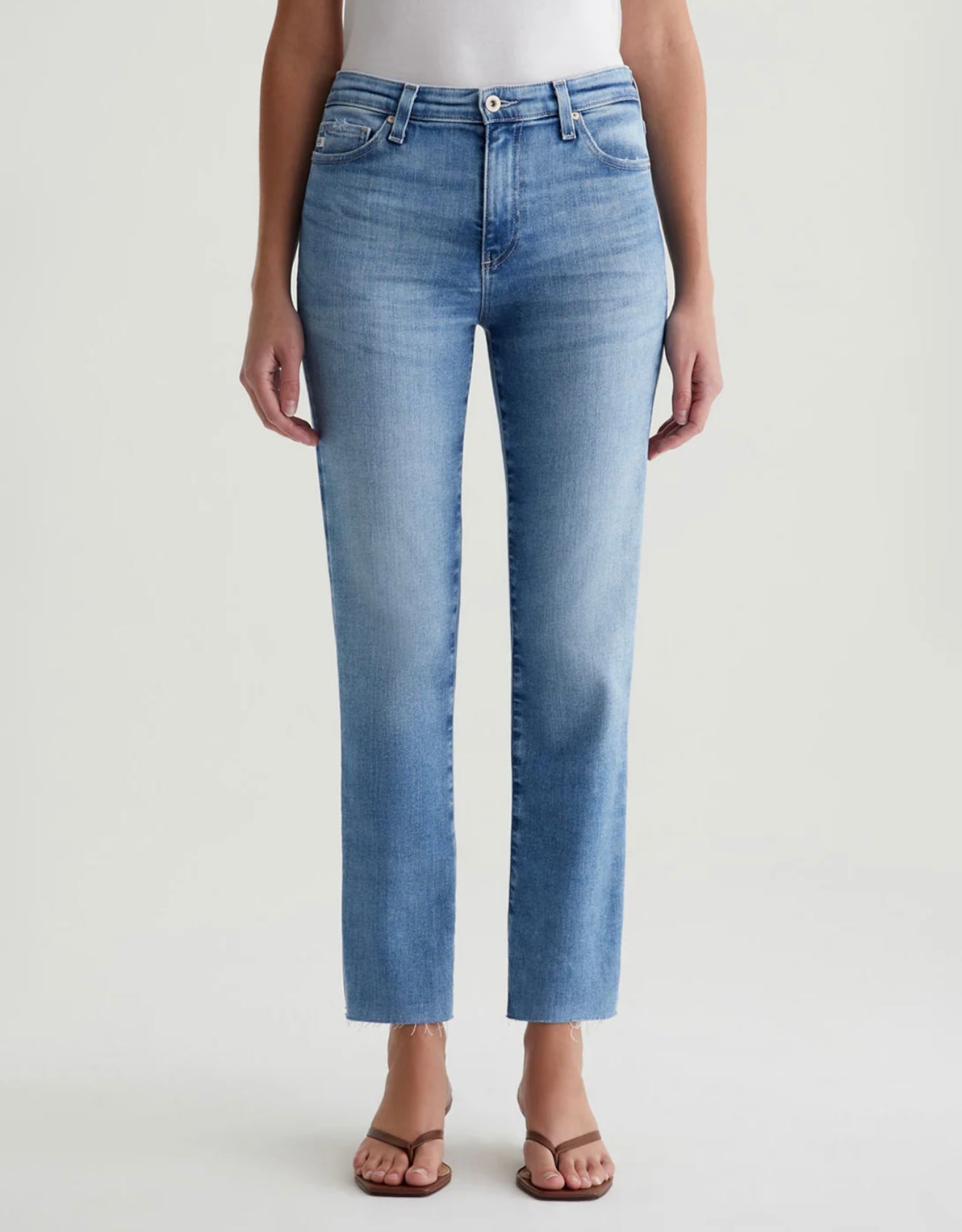 AG JEANS- Mari Mid Rise Crop Jean - Central Coast