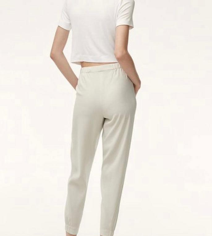 Babaton The Japanese Fabric Pant *IN WHITE*