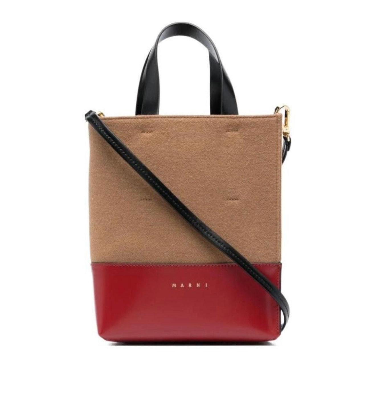 Marni
panelled tote bag
