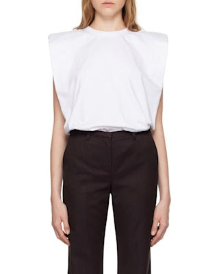 The Frankie Shop Padded Shoulder Shirt