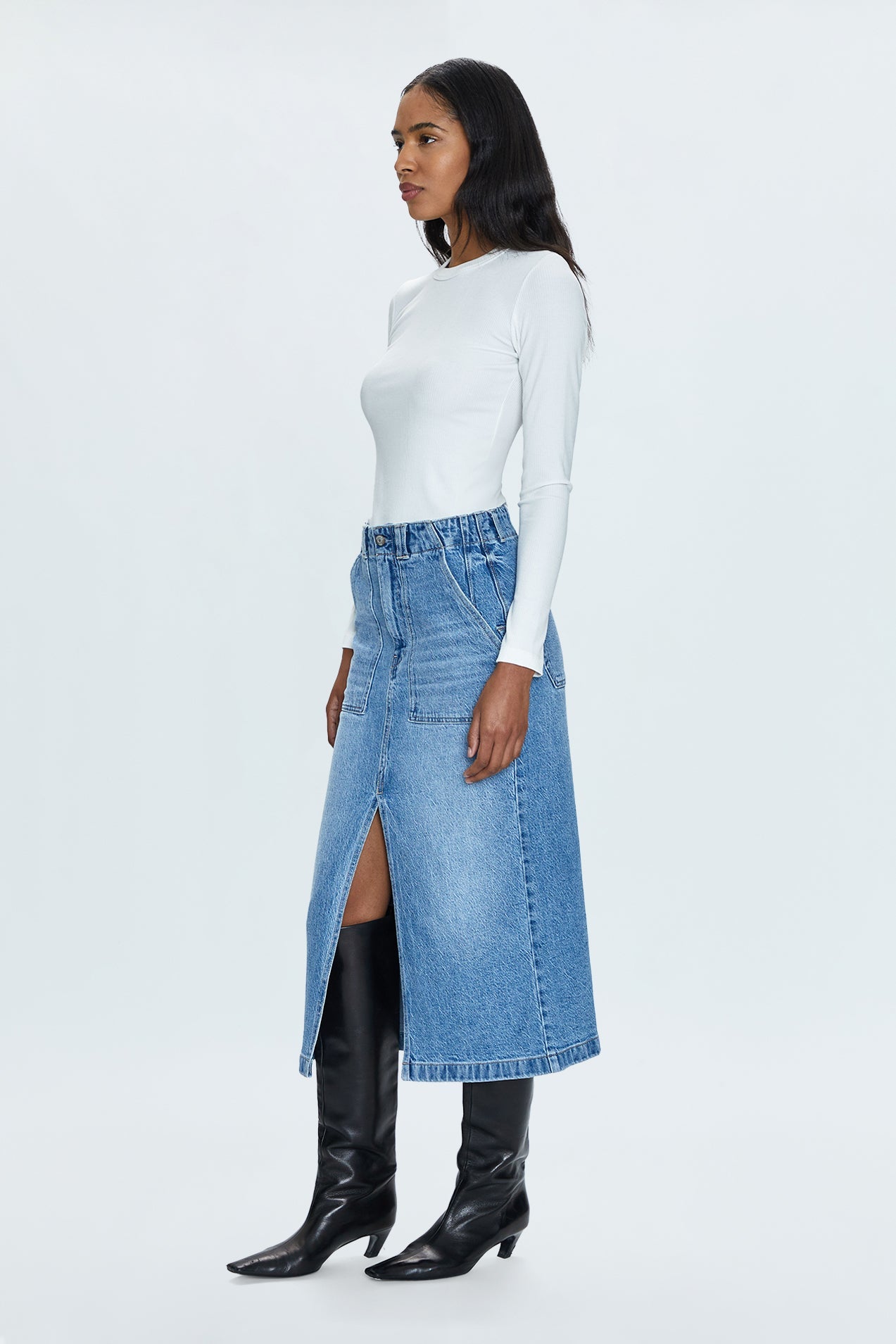 Pistola Sammie Denim Skirt