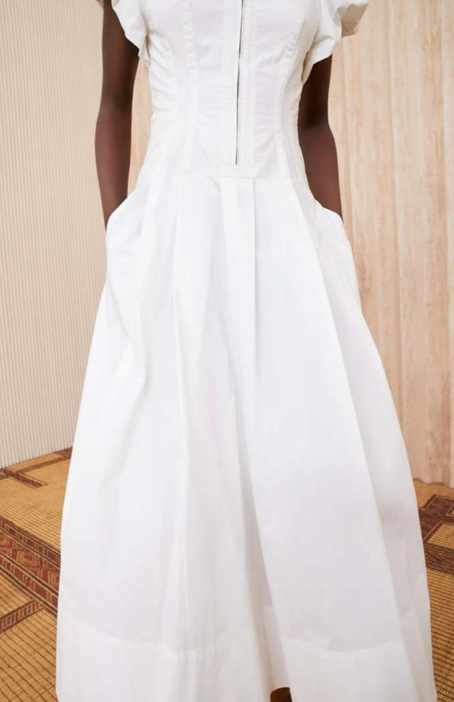 ULLA JOHNSON - MALIE MIDI DRESS