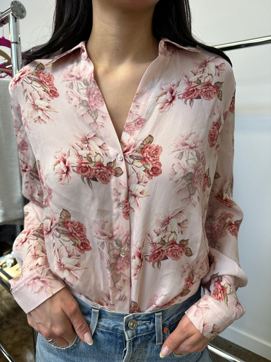 L’AGENCE - Floral Button up blouse