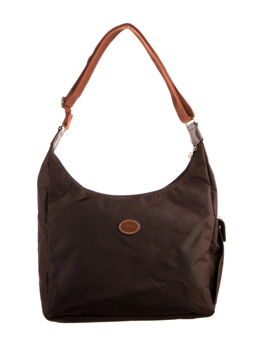 LONGCHAMP le pilage brown tote crossbody bag