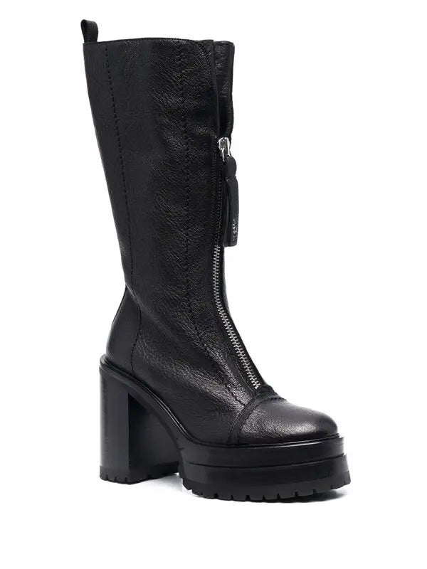 AGL Platform Mid-Calf Boots