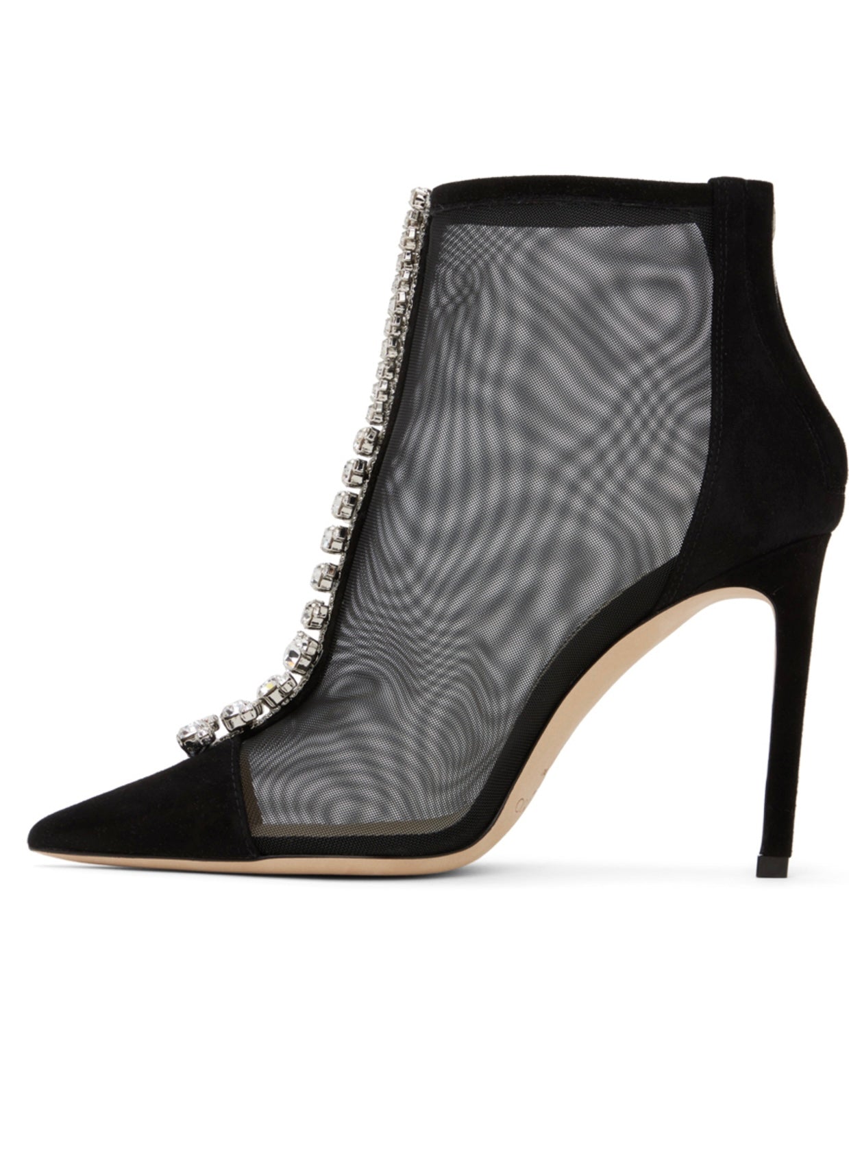 JIMMY CHOO
Bing 100 mesh and suede ankle boots