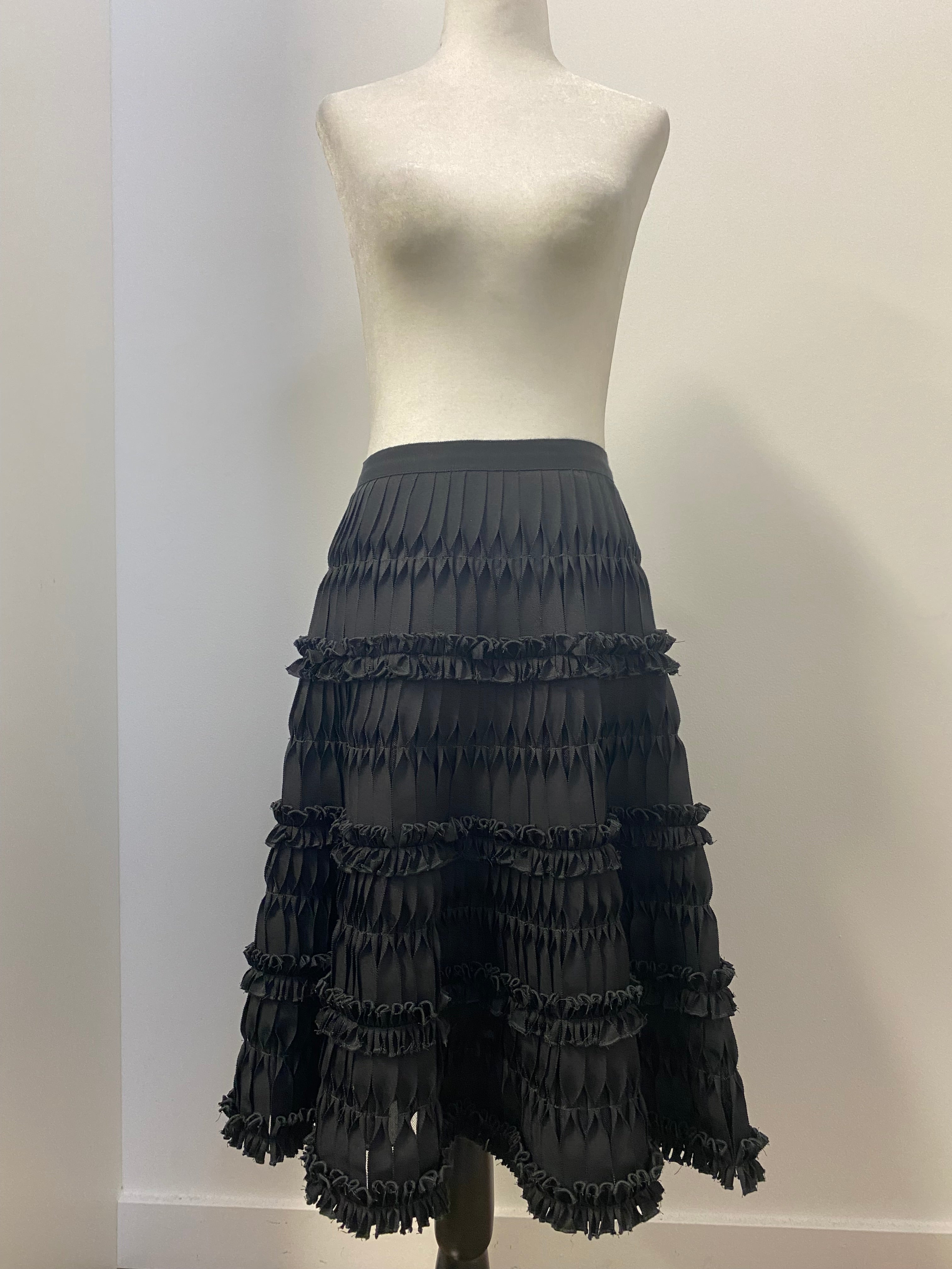 Oscar De La Renta Ruffle Skirt