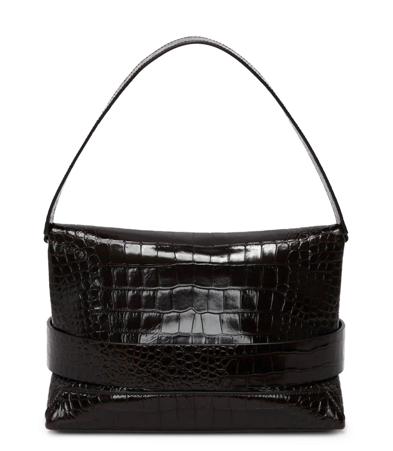 VICTORIA BECKHAM B-logo Leather tote bag