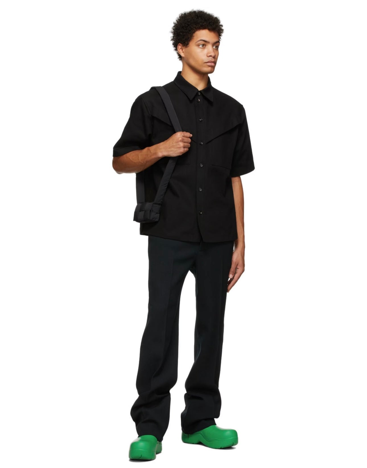 BOTTEGA VENETA
Black Mini Cassette Bag