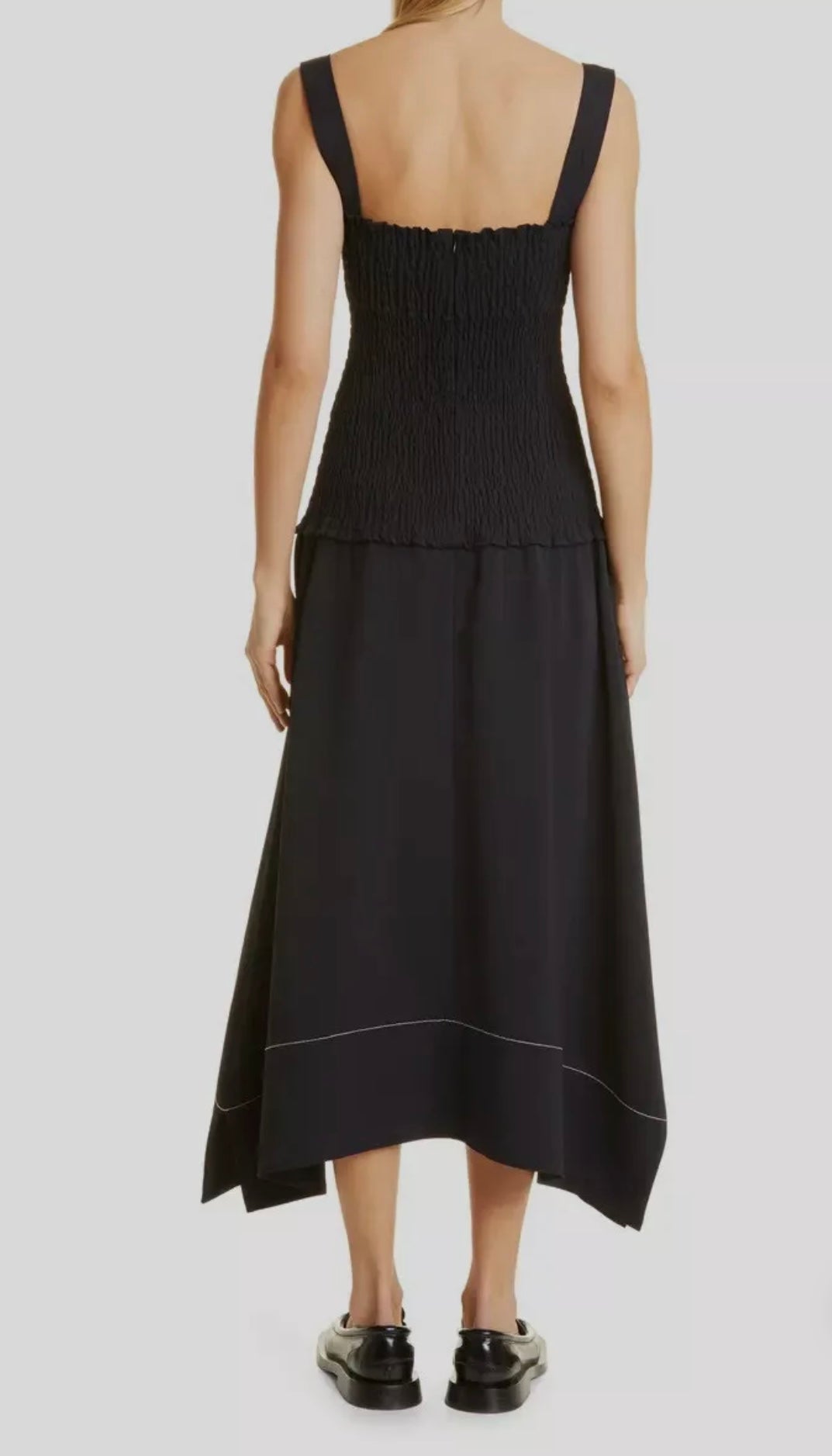 ROENZA SCHOULER- Smoked Midi Dress