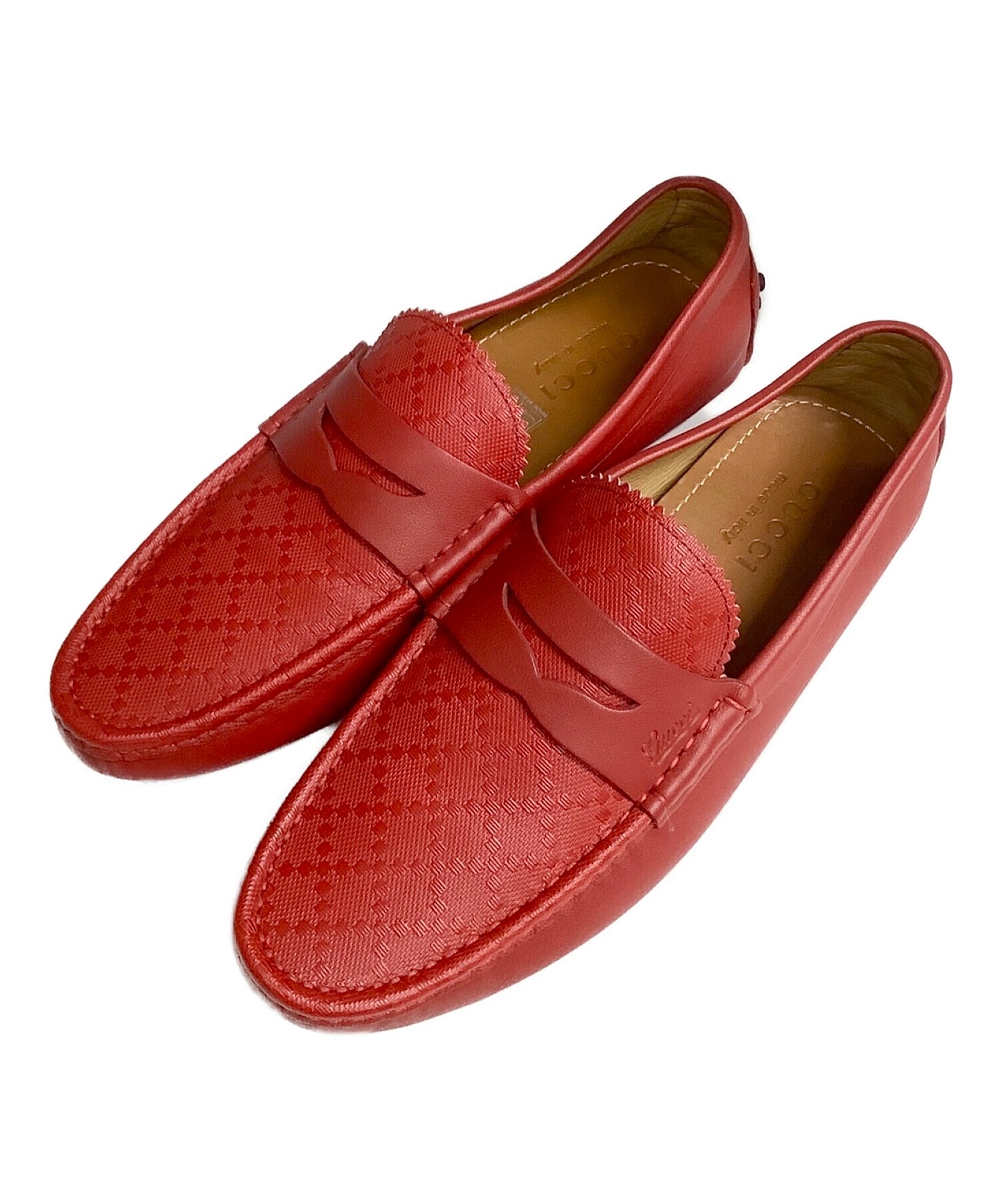 Gucci Men’s Red Loafers