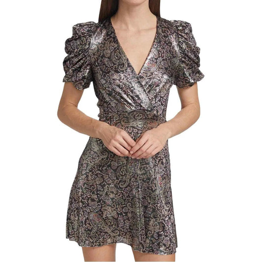 BA&SH paisley metallic dress