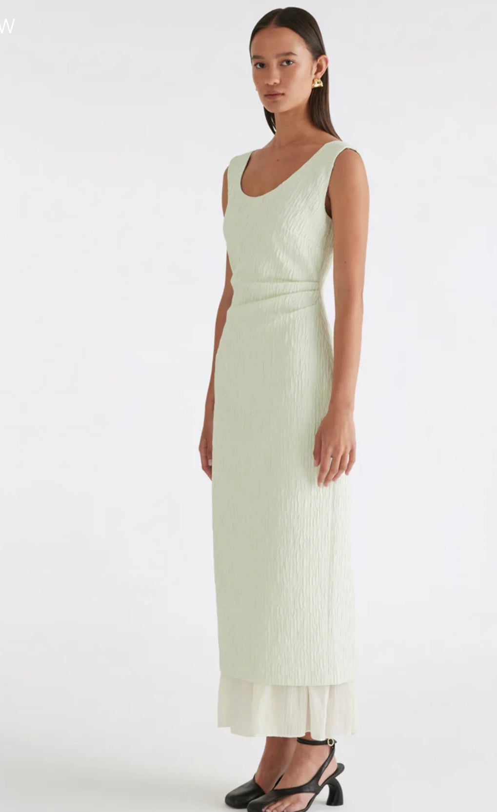 ANNA QUAN - OLIVIA DRESS (PISTACHIO)