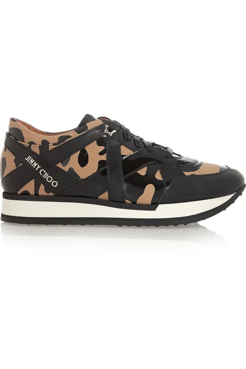 JIMMY CHOO canvas sneakers