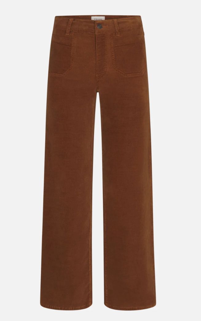 Frame Le Slim Palazzo Modernist Pocket Corduroy