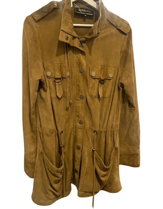 GEORGES RECH vintage tan suede jacket