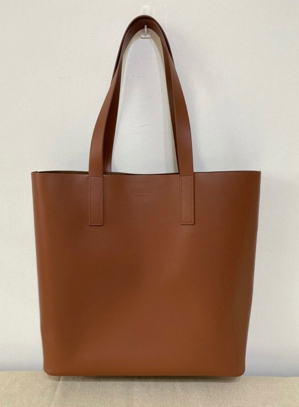 EVERLANE brown leather tote