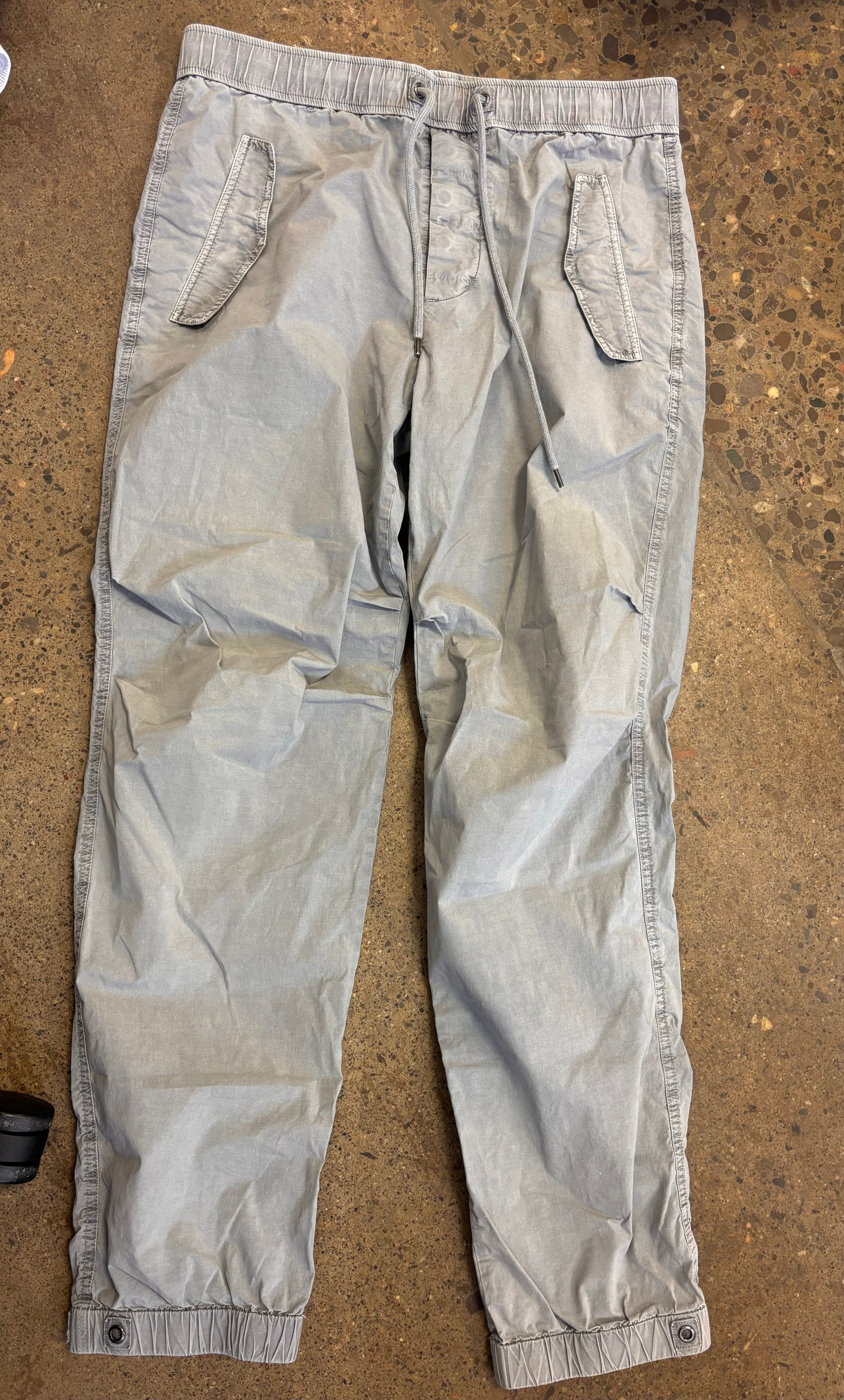 James Perse Lightweight Grey Cargo Pant