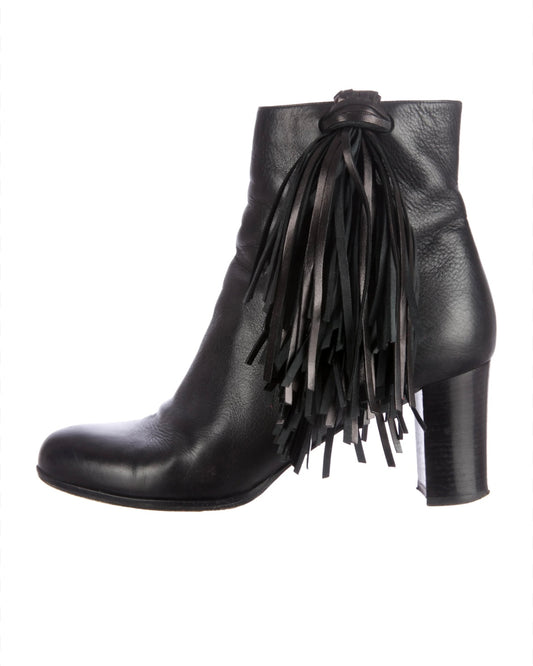 Christian Loubotin -Tassel Boots