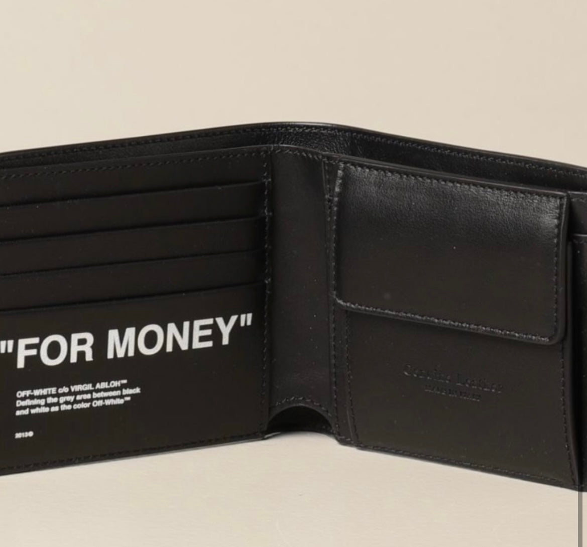 OFF WHITE for Money Wallet Shop Cares Closet OFF WHITE for Money Wallet Shop Cares Closet