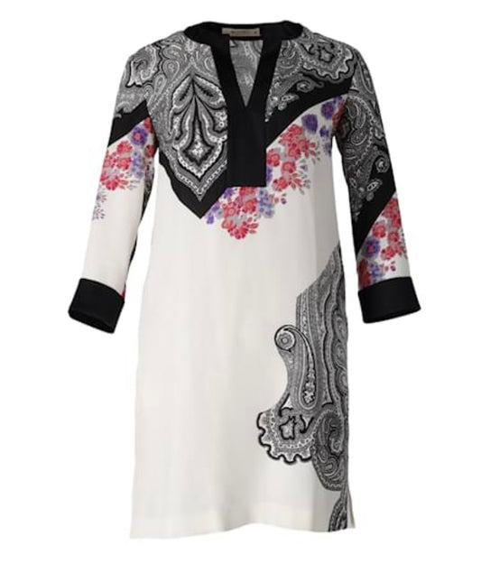 ETRO midi length printed dress