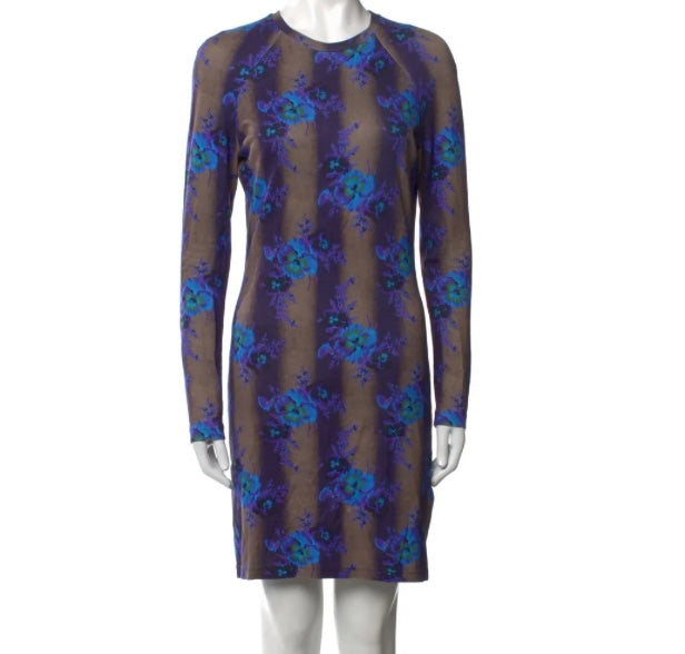 Christopher Kane Floral Stretch Dress