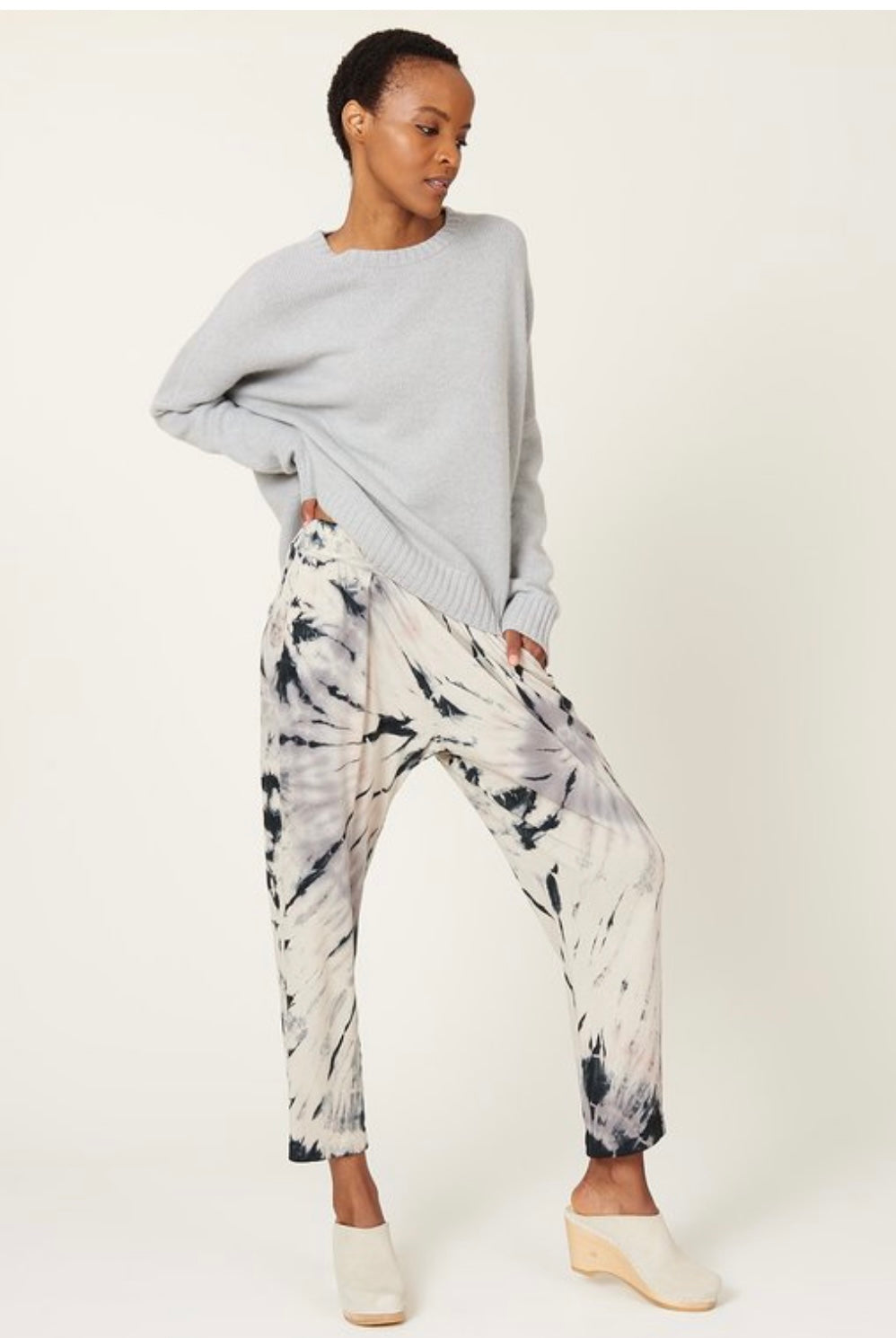 Raquel Allegra -Pants and Cardigan set