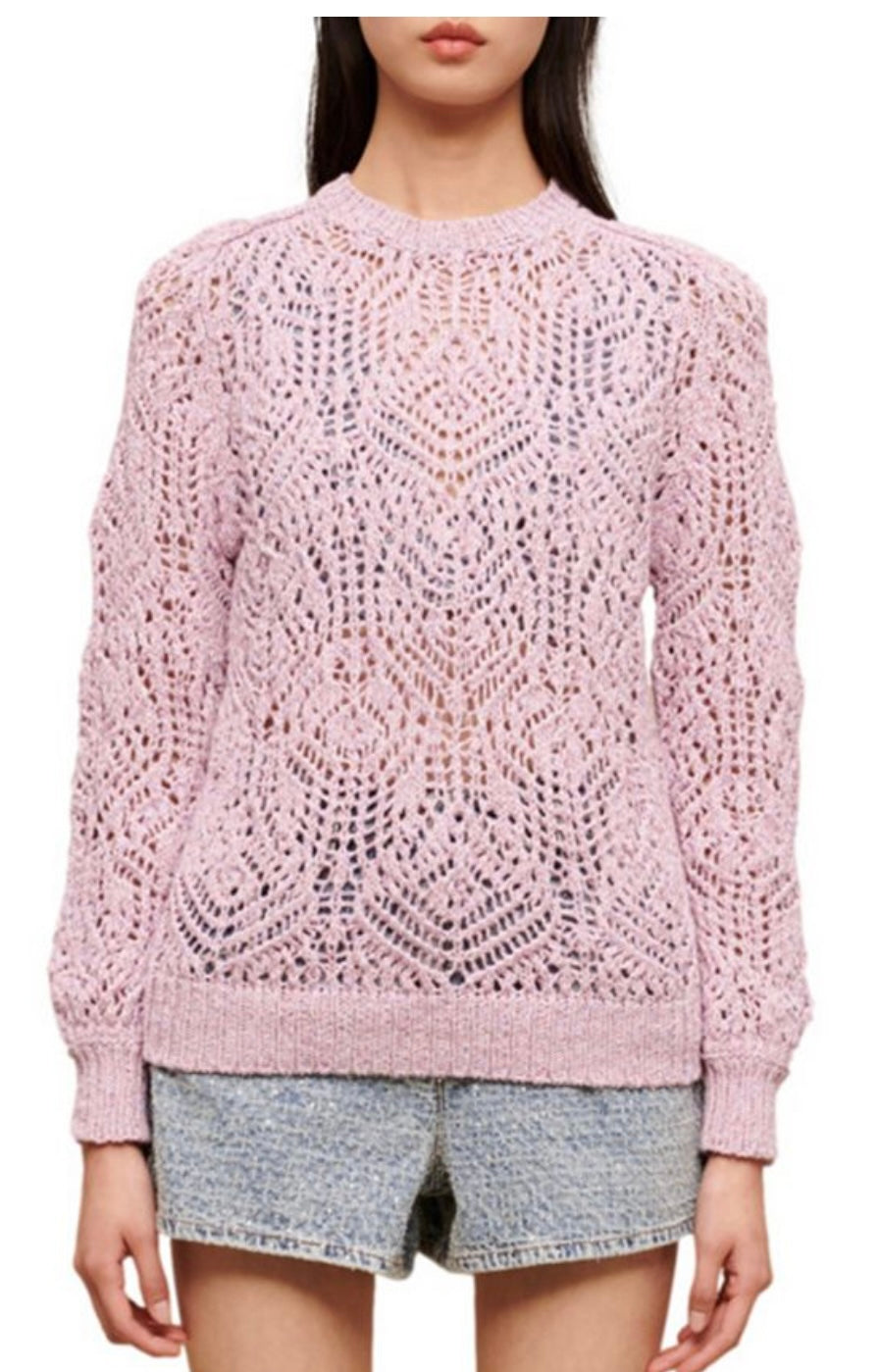 Maje - Miami Pointelle Sweater