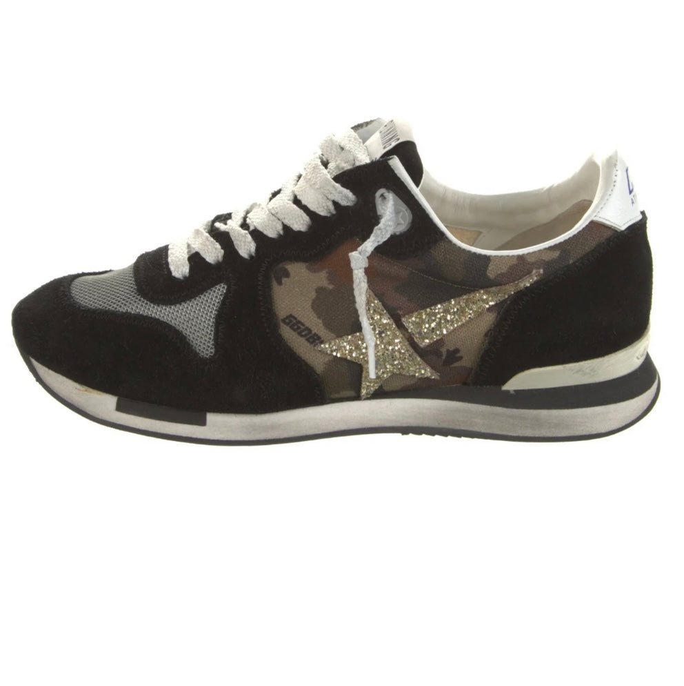 GOLDEN GOOSE “running” camo sneakers