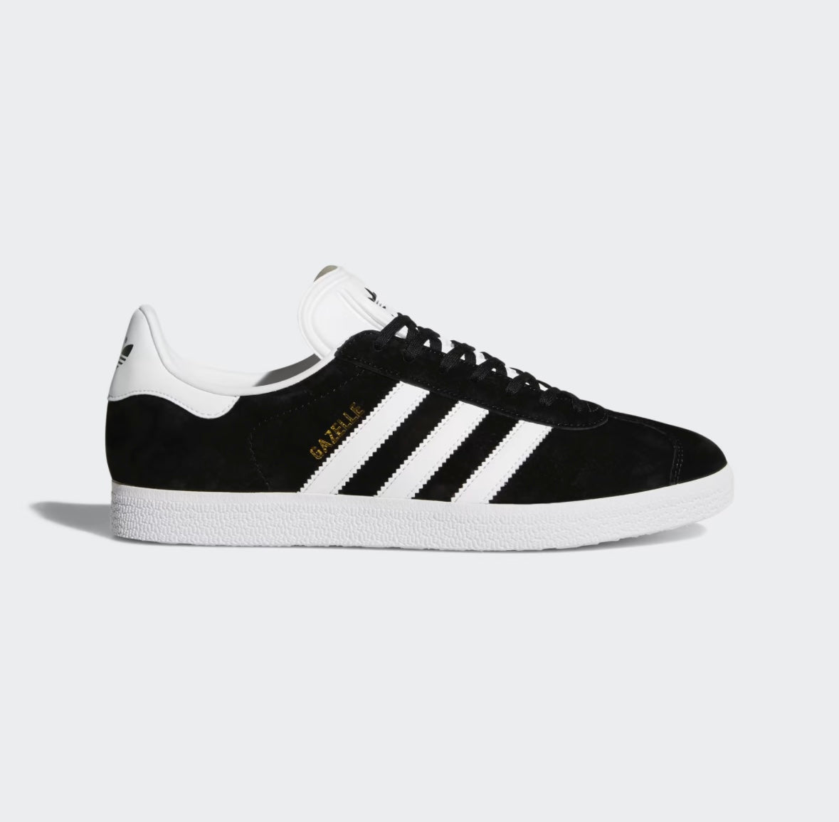 ADIDAS- GAZELLE SNEAKERS IN BLACK/WHITE