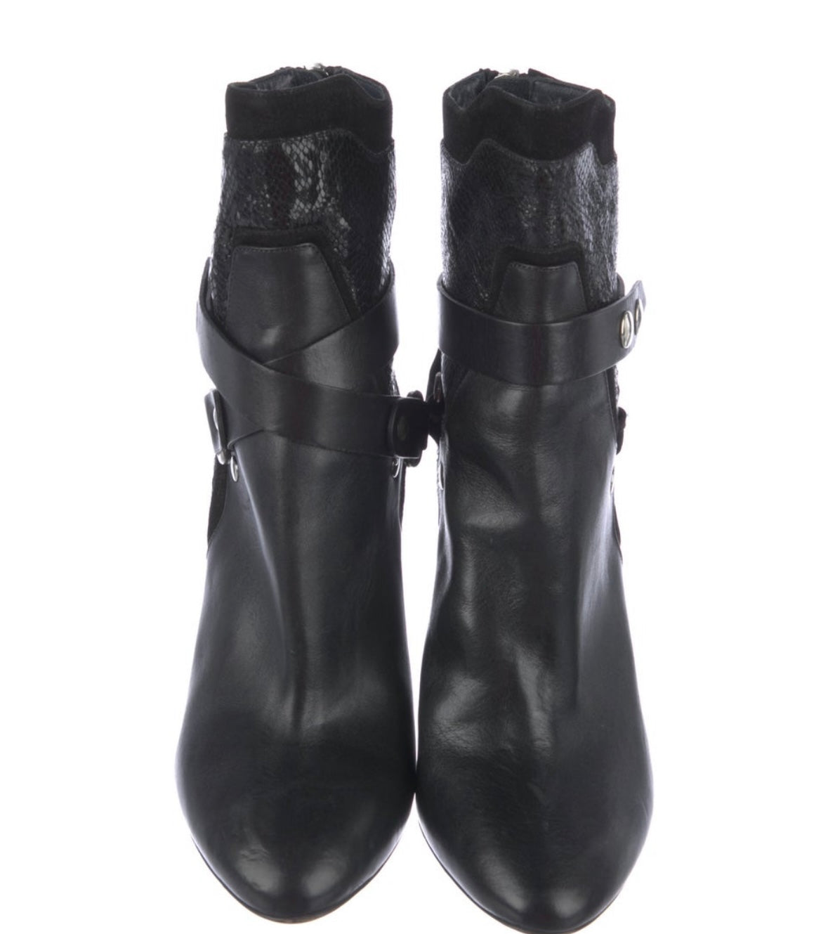 Isabel Marant- Raya Suede Trimmed Leather Boots