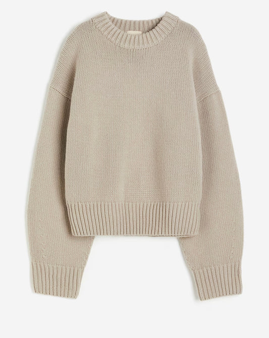 H & M - OVERSIZED CASHMERE-BLEND
SWEATER