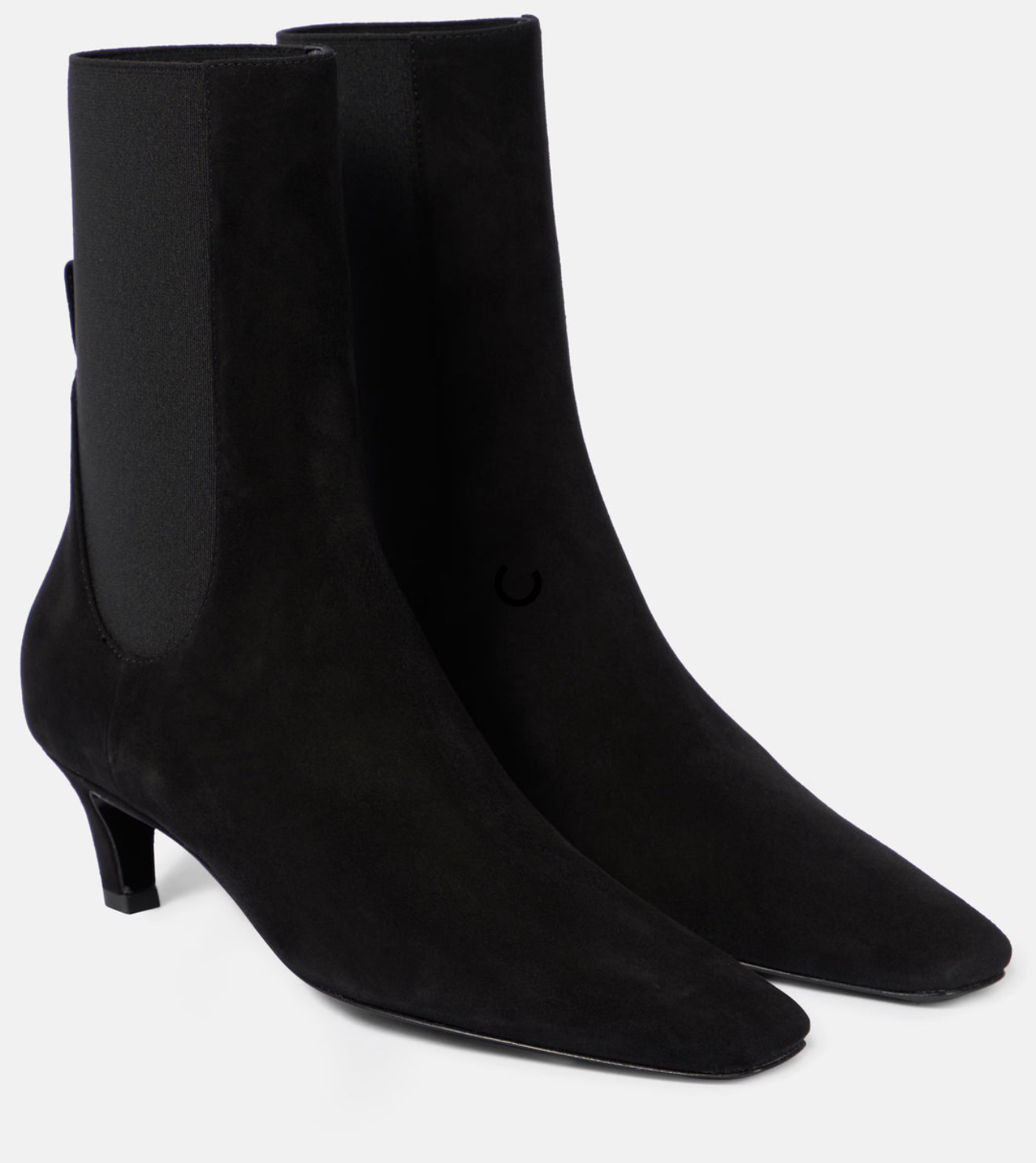 TOTEME - Mid Heel Suede Boots