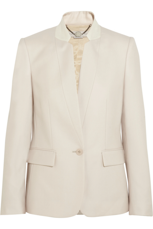 STELLA MCCARTNEY ivory blazer