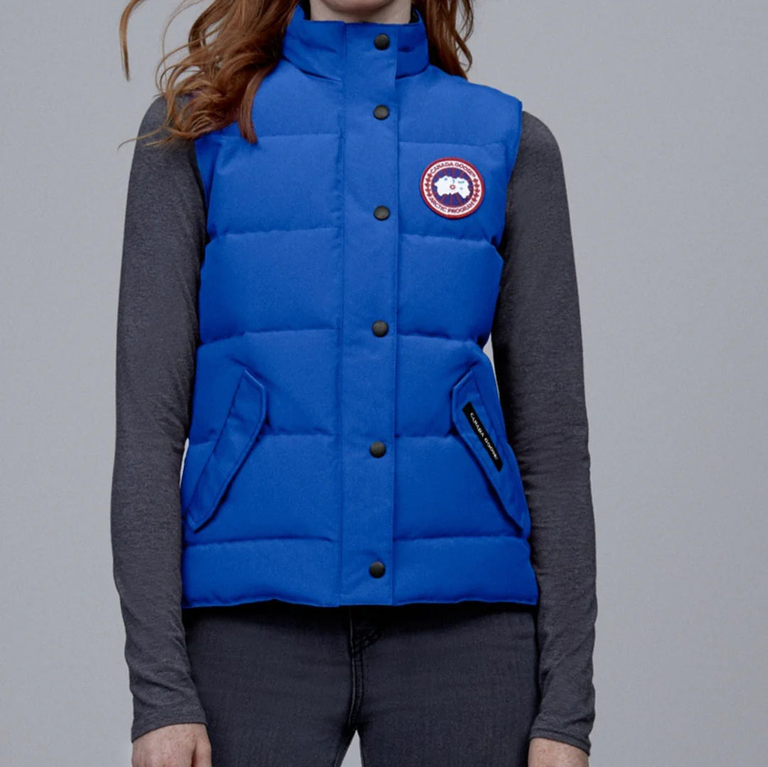 CANADA GOOSE blue vest