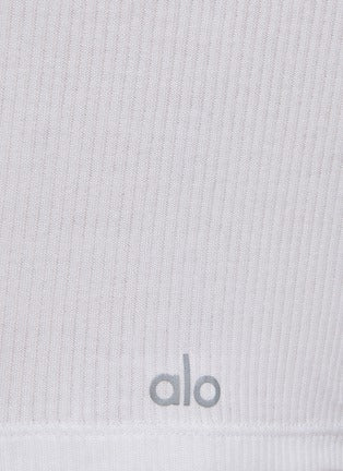 ALO YOGA ribbed dropped whisper cardigan