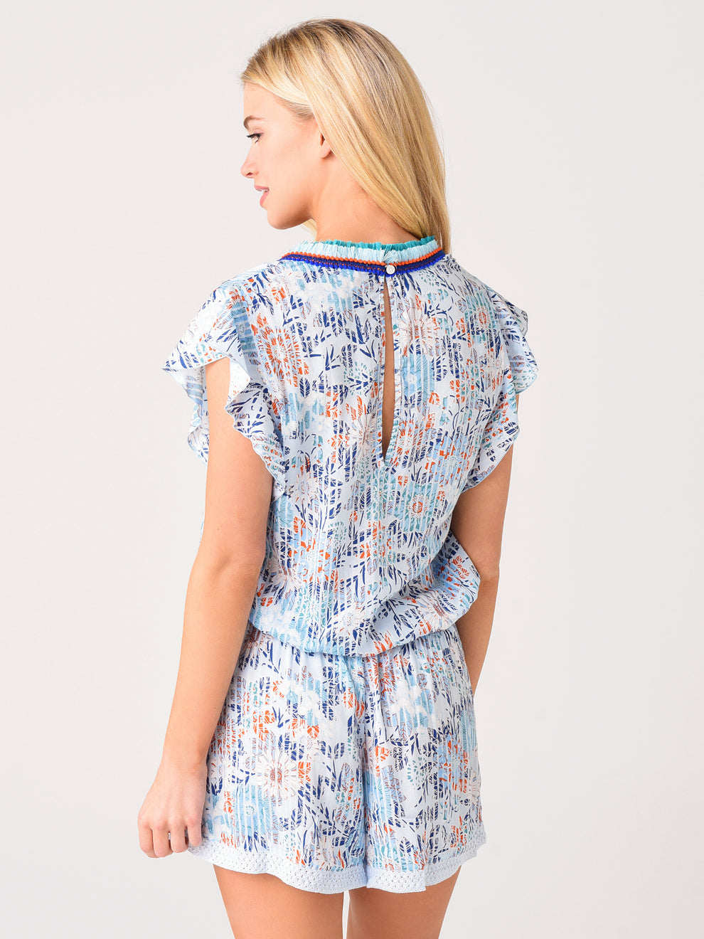 POUPETTE ST BARTH - 
Women's Sasha Pleated Short Jumpsuit