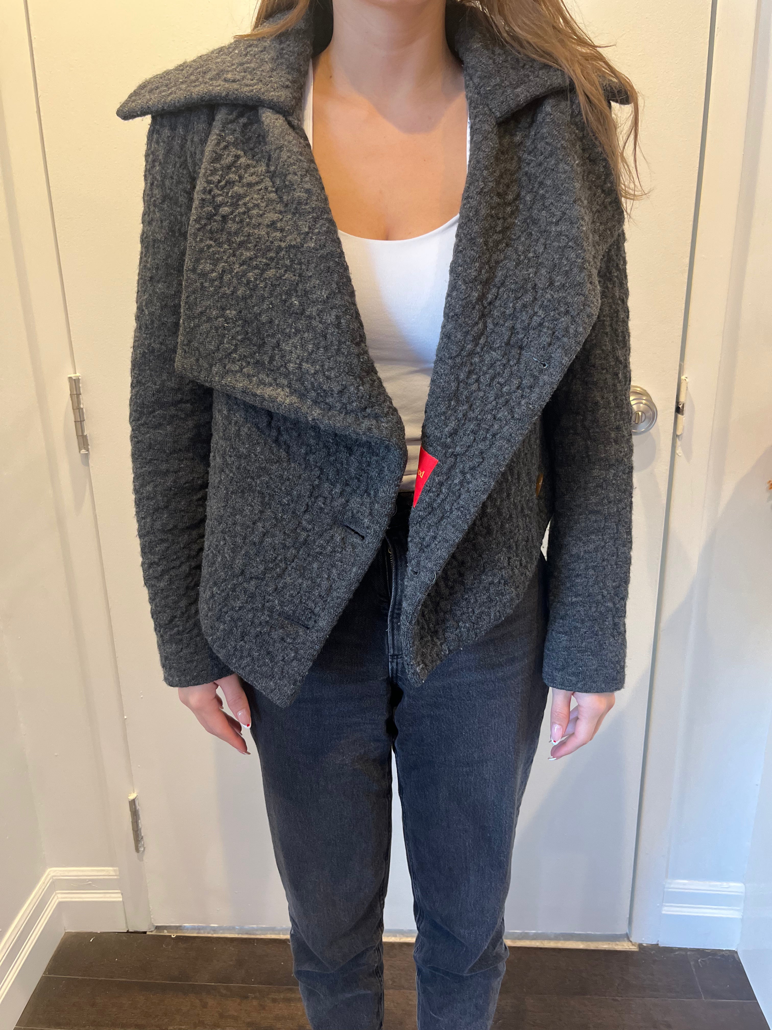 VIVIENNE WESTWOOD RED LABEL double breasted sweater blazer