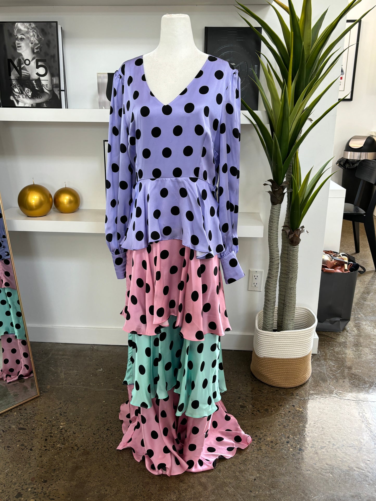 Olivia Rubin- Eveline Dress in Polka Dot