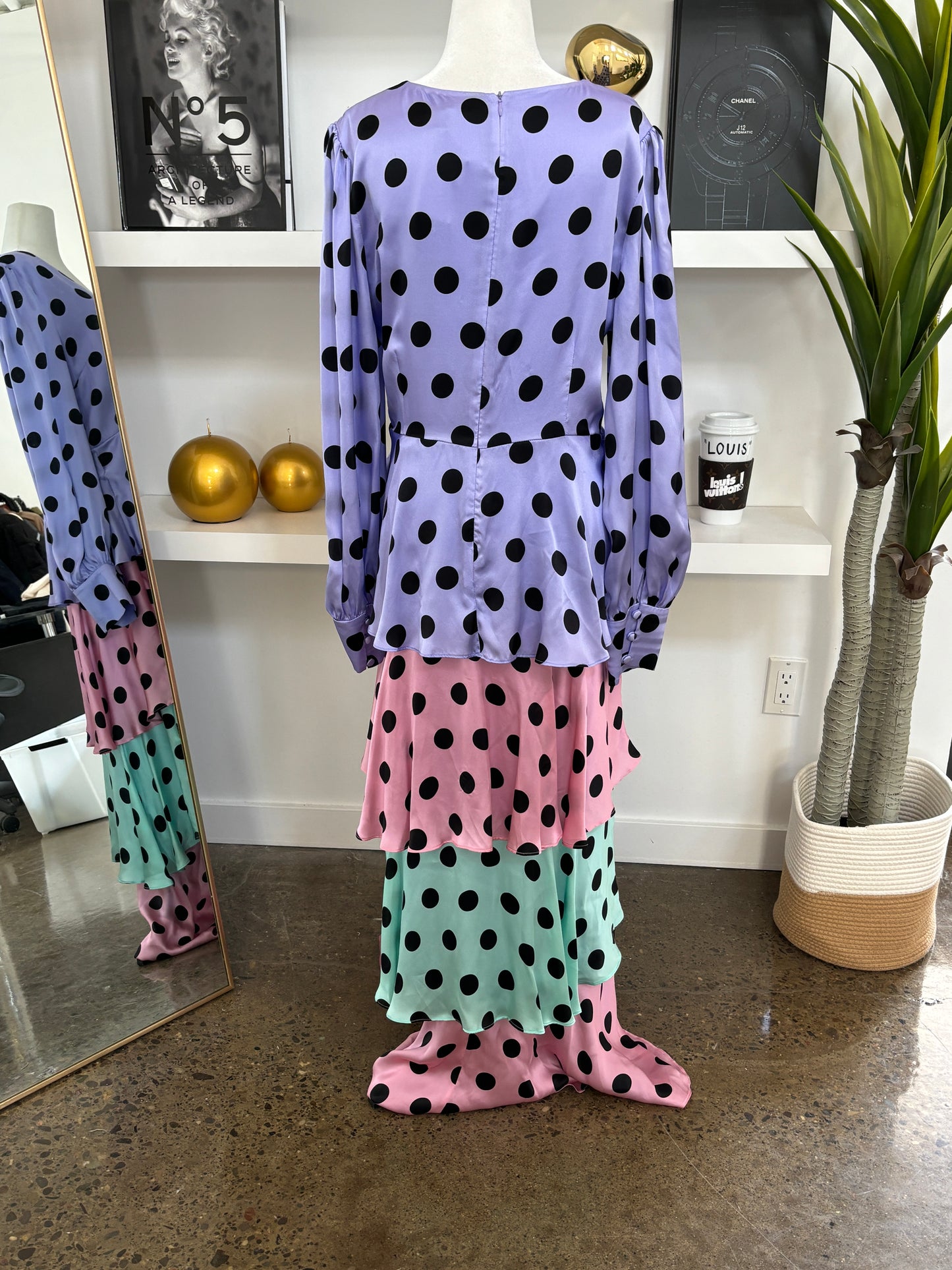 Olivia Rubin- Eveline Dress in Polka Dot