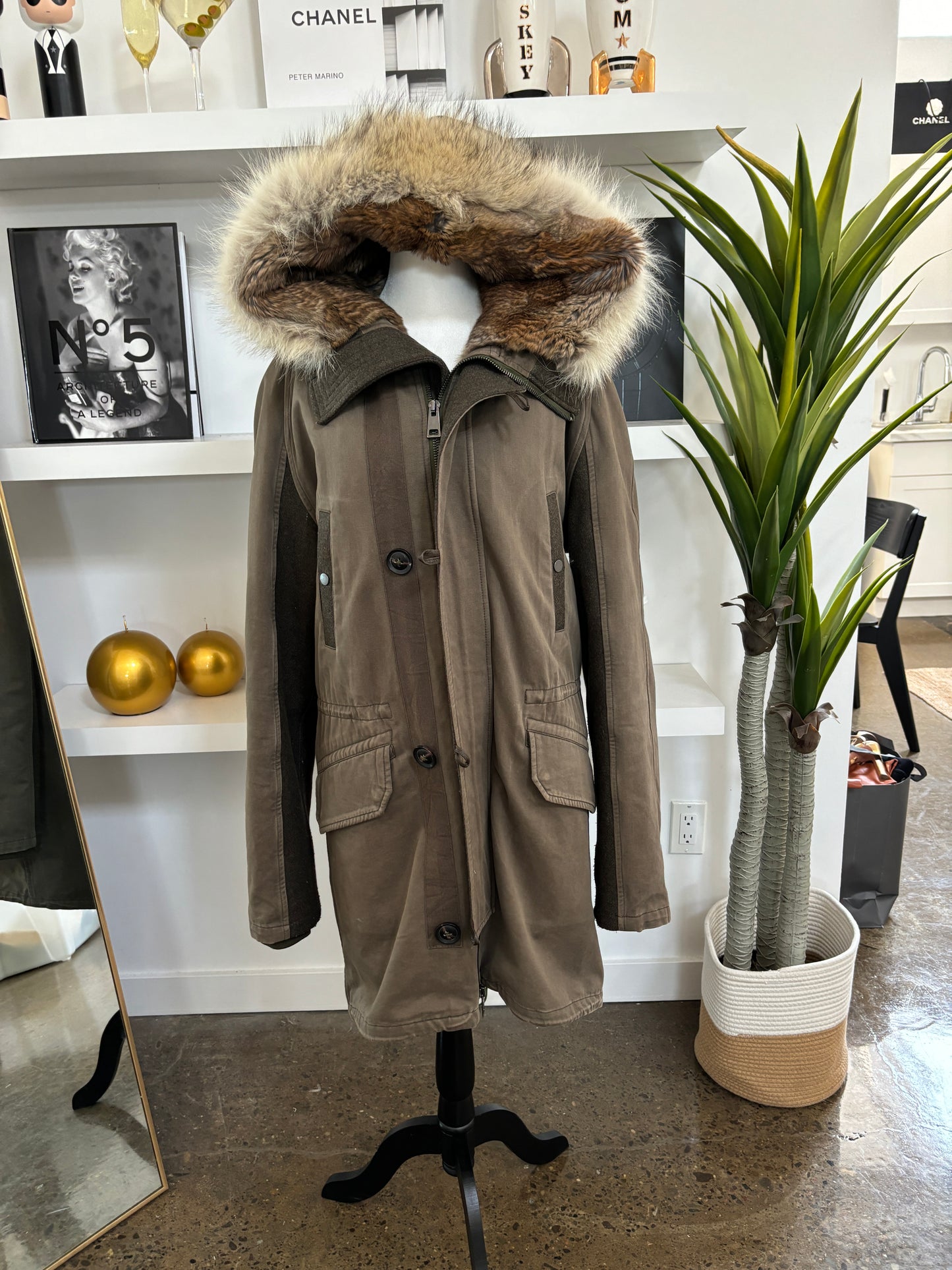 YVES SALOMON - MENS COAT