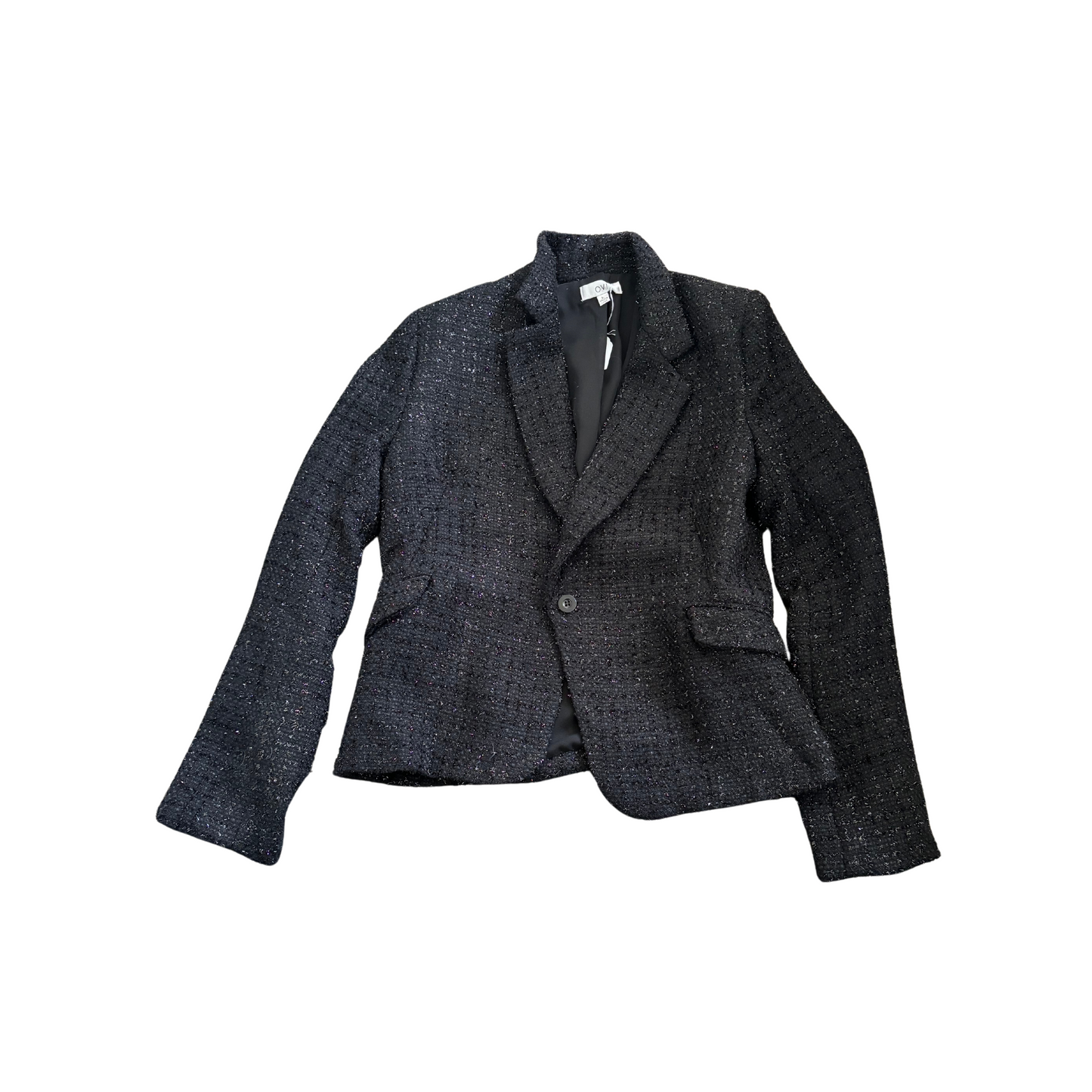 OVI black shimmer blazer