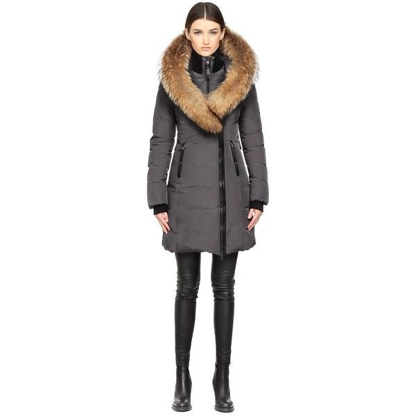 MACKAGE midi winter coat with fur