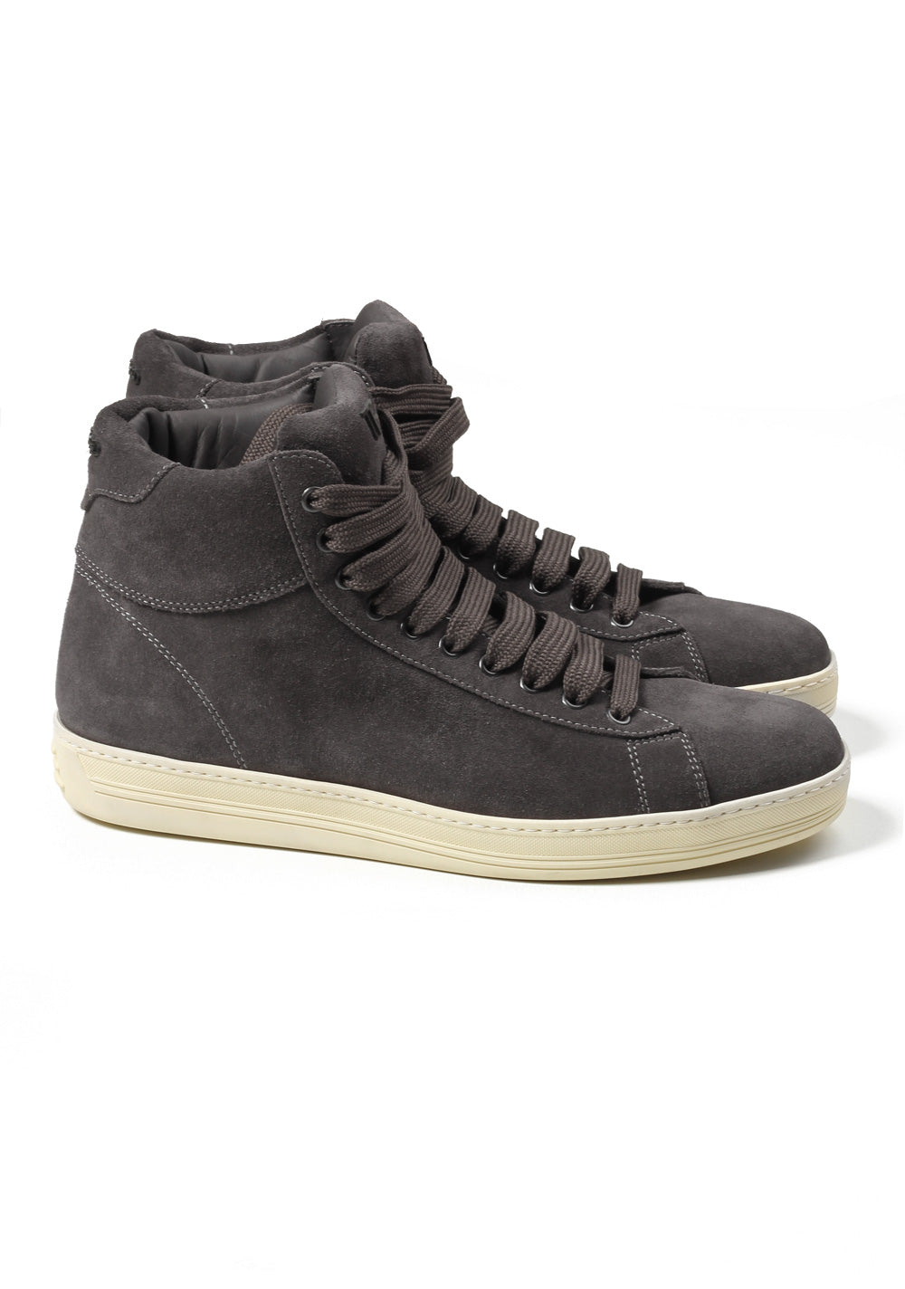 TOM FORD men’s russel high top suede sneakers